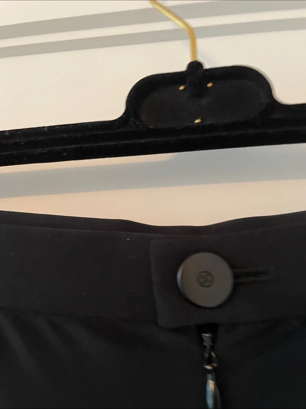 CHANEL Authentic Black Maxi Skirt with Fluid A-Line Draping